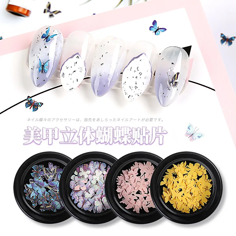 Nail Art Deco Hand made Wood pulp three-dimensional mini nail art butterfly jewelry small butterfly 6g/box Butterfly patch
Nail Art Deco Hand made Wood pulp three-dimensional mini nail art butterfly jewelry small butterfly 6g/box Butterfly patch