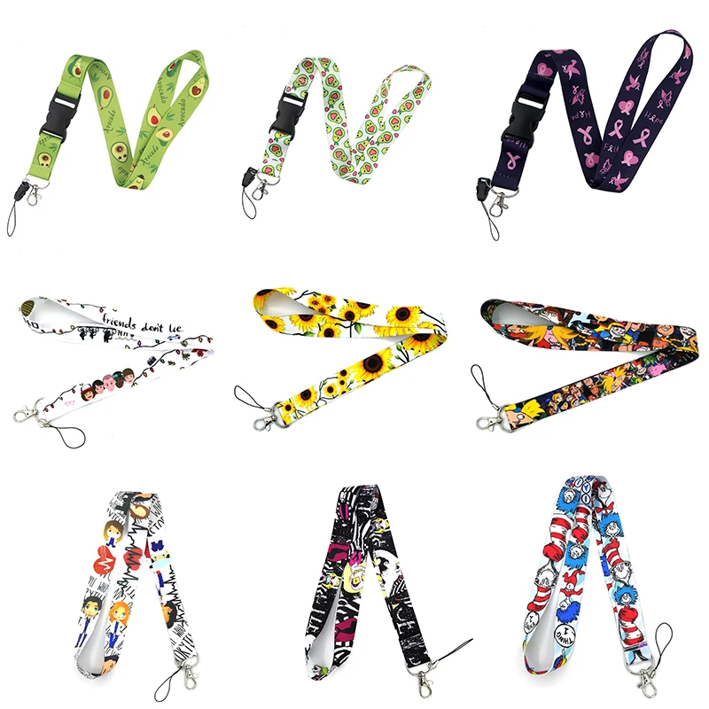 Neck Strap Lanyards keychain Mobile Phone Strap ID Badge Holder Rope Key Chain Keyrings cosplay Accessories Gift webbing ribbons
Neck Strap Lanyards keychain Mobile Phone Strap ID Badge Holder Rope Key Chain Keyrings cosplay Accessories Gift webbing ribbons