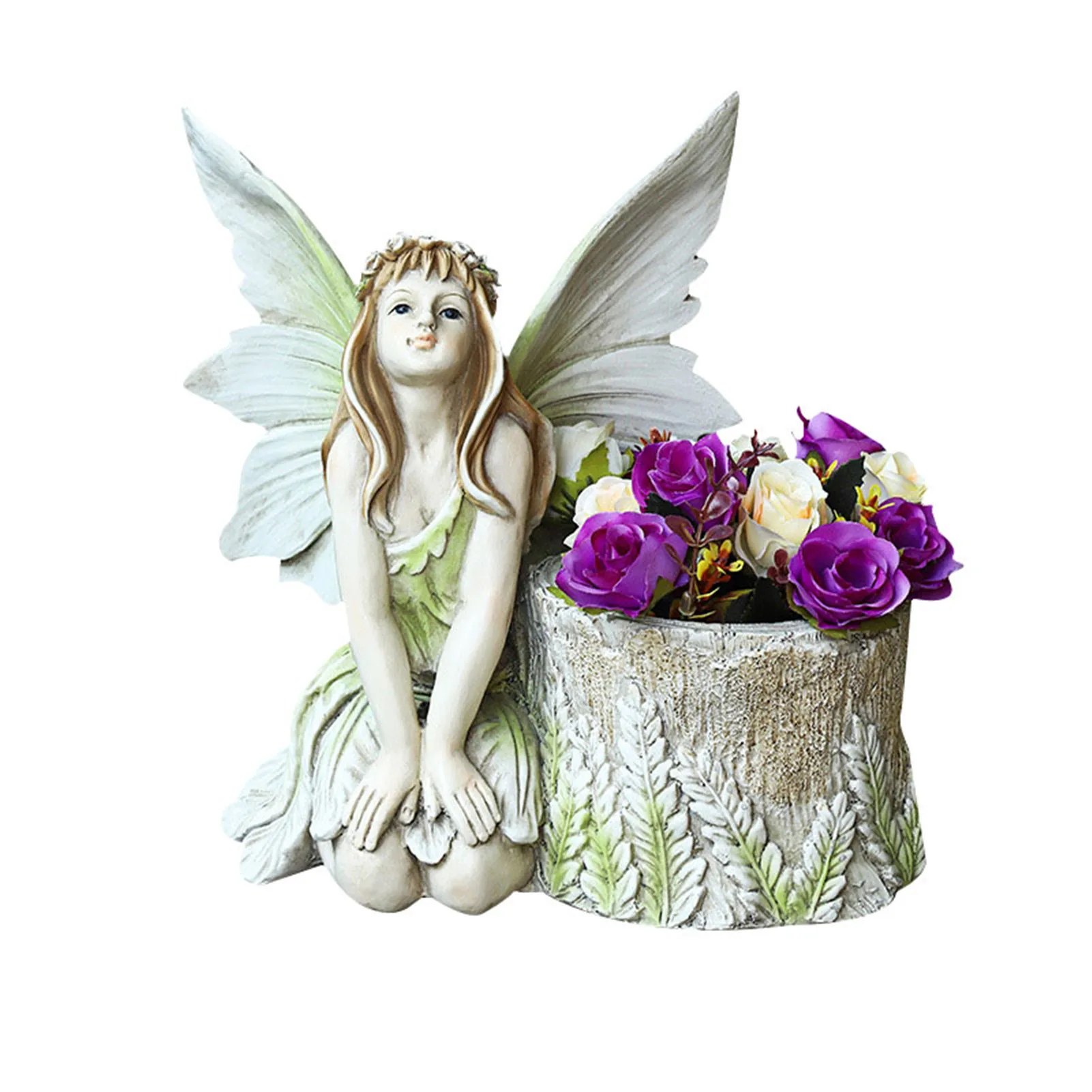 Fairy Garden Plant Pot Sculpture Decor Nordic Large Flower Pot 10" Tall Decorations for Home Office REME889
Fairy Garden Plant Pot Sculpture Decor Nordic Large Flower Pot 10" Tall Decorations for Home Office REME889