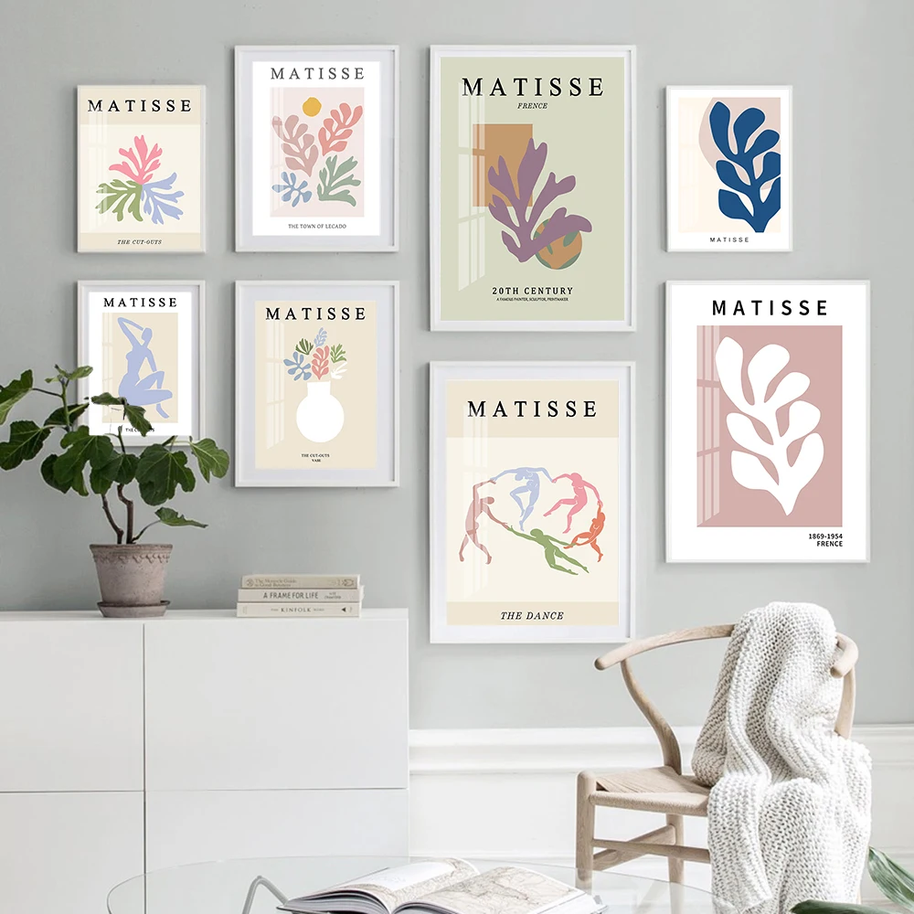 Henri Matisse The Cut Out Exhibition Museum Poster Abstract Expressionism Portrait Wall Stickers Minimalist Office Home Decor
Henri Matisse The Cut Out Exhibition Museum Poster Abstract Expressionism Portrait Wall Stickers Minimalist Office Home Decor