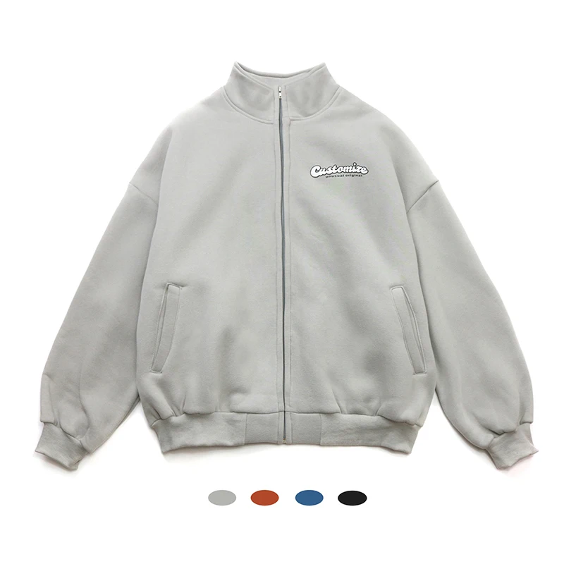 Winter New Long Sleeve Zipper Couple Jacket Velvet Round Neck Loose Letter Print Baseball Jacket Men Women Fashion Casual Coat
Winter New Long Sleeve Zipper Couple Jacket Velvet Round Neck Loose Letter Print Baseball Jacket Men Women Fashion Casual Coat