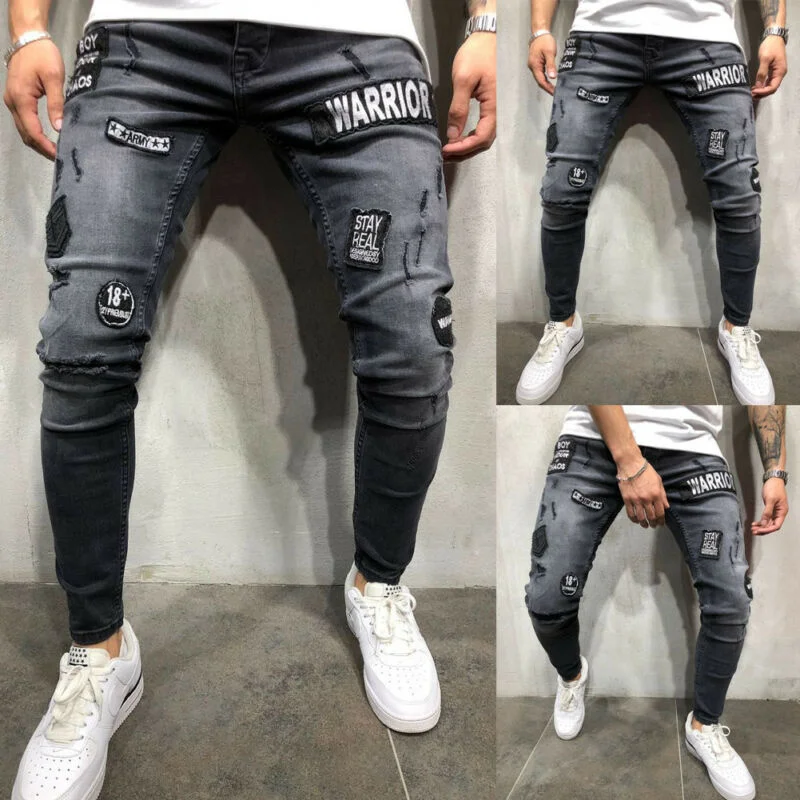 SHZQ Hot Sale Autumn Winter Mens Mid High Waist Stretch Fashion Slim Fit Ripped Skinny Stretch Biker Zip Jeans Pencil Pant Trous
SHZQ Hot Sale Autumn Winter Mens Mid High Waist Stretch Fashion Slim Fit Ripped Skinny Stretch Biker Zip Jeans Pencil Pant Trous