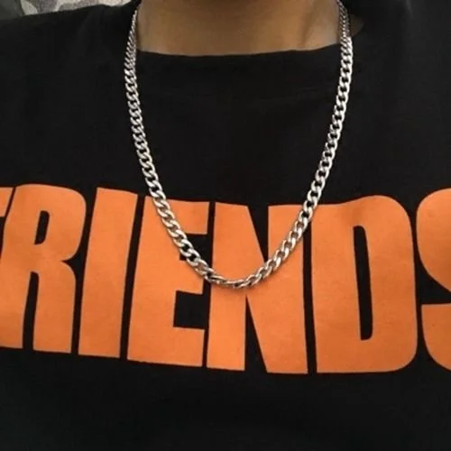 Titanium steel non fading trendy cool Necklace hip hop Korean clavicle chain gift for boyfriend and girlfriend
Titanium steel non fading trendy cool Necklace hip hop Korean clavicle chain gift for boyfriend and girlfriend