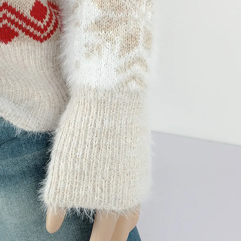 Loose Knitted Sweater Women Jumpers Long Sleeve Woman Pullovers Sweaters Casual 2020 Autumn Winter Color Block Striped Sweater
Loose Knitted Sweater Women Jumpers Long Sleeve Woman Pullovers Sweaters Casual 2020 Autumn Winter Color Block Striped Sweater