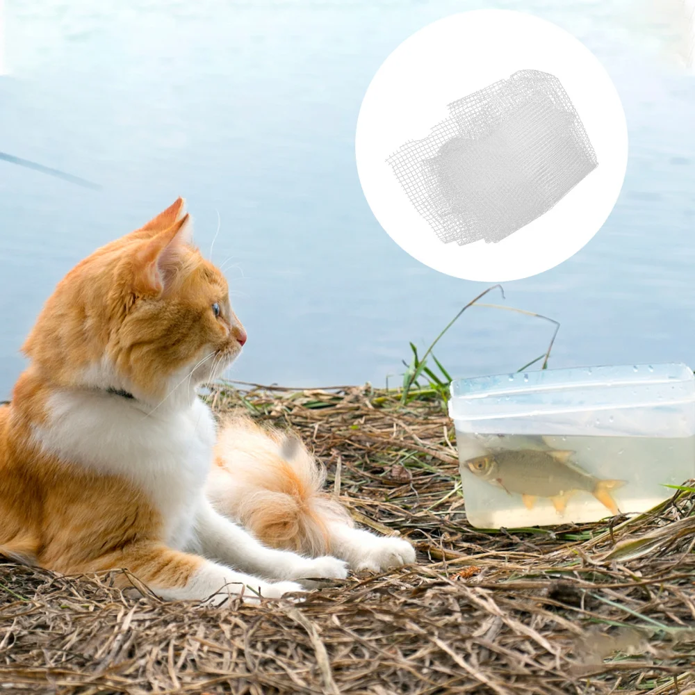 1PC Fish Tank Anti-Jumping Net Aquarium Net Fish Protective Mesh Net (White)
1PC Fish Tank Anti-Jumping Net Aquarium Net Fish Protective Mesh Net (White)