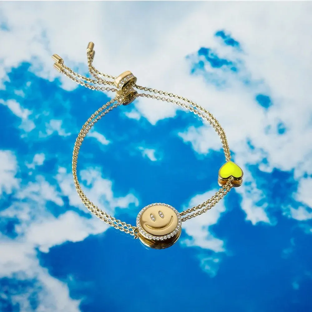 Pandoo High Quality Silver Jewelry Heart & Happy Face Bracelet For Women Charm Bracelet Adjustable Jewelry Accessories
Pandoo High Quality Silver Jewelry Heart & Happy Face Bracelet For Women Charm Bracelet Adjustable Jewelry Accessories