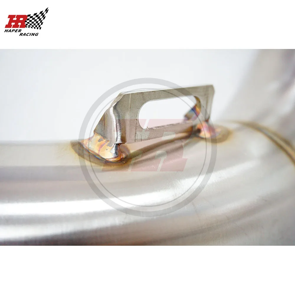 HP RACING 3.0'' High Flow Catless Exhaust Downpipe With Insulation tape For F85 X5M F86 X6M V8 4.4L 2015-2017
HP RACING 3.0'' High Flow Catless Exhaust Downpipe With Insulation tape For F85 X5M F86 X6M V8 4.4L 2015-2017