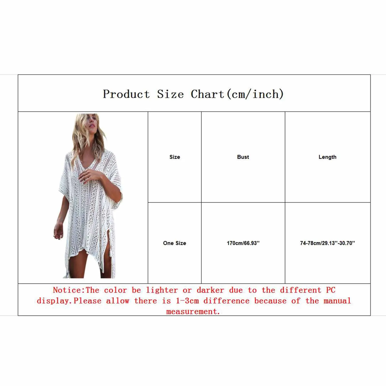 Women Bathing Beach Cover Up Dress Bikini Swimsuit Swimwear Crochet Smock Bikini Cover Ups pijama verano mujer joven pareo#35
Women Bathing Beach Cover Up Dress Bikini Swimsuit Swimwear Crochet Smock Bikini Cover Ups pijama verano mujer joven pareo#35