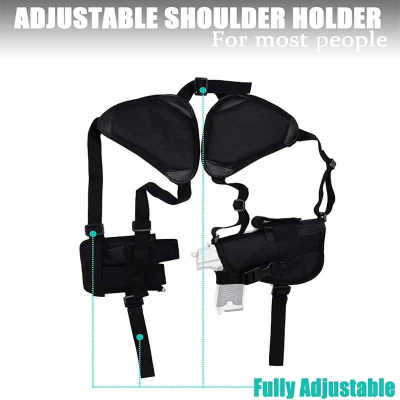 Tactical Gun Holster Universal Left Right Hand Pistol Gun Carry Pouch Concealed Shoulder Holster For Glock 17 19 Gun Accessories
Tactical Gun Holster Universal Left Right Hand Pistol Gun Carry Pouch Concealed Shoulder Holster For Glock 17 19 Gun Accessories