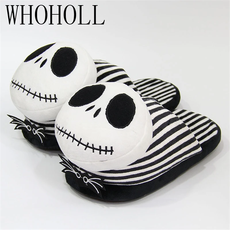 The Nightmare Before Christmas Jack Skellington Plush Shoes Home House Winter Slippers for Women Men Stuffed Toys 28cm
The Nightmare Before Christmas Jack Skellington Plush Shoes Home House Winter Slippers for Women Men Stuffed Toys 28cm