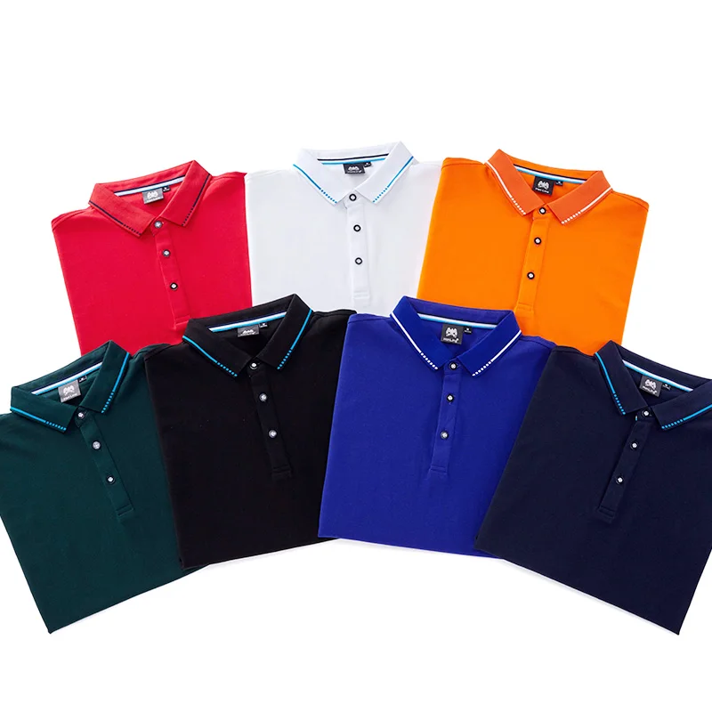 Custom print or embroidery polo shirt men summer uniforms for work custom Printed Photo Logo For Business Staff Company Uniform | Мужская