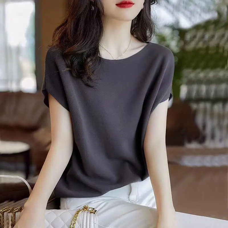 2021 New Summer T Shirt Women Elasticity Oversized T-Shirt Woman Clothes Female Tops Short sleeve Women's tube top knit Canale
2021 New Summer T Shirt Women Elasticity Oversized T-Shirt Woman Clothes Female Tops Short sleeve Women's tube top knit Canale