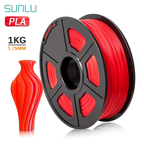 

SUNLU 1.75mm PLA Biodegradable Materials For 3d Printer Filament Sublimation Blanks No Bubble 1.75MM 3d Printer Filament