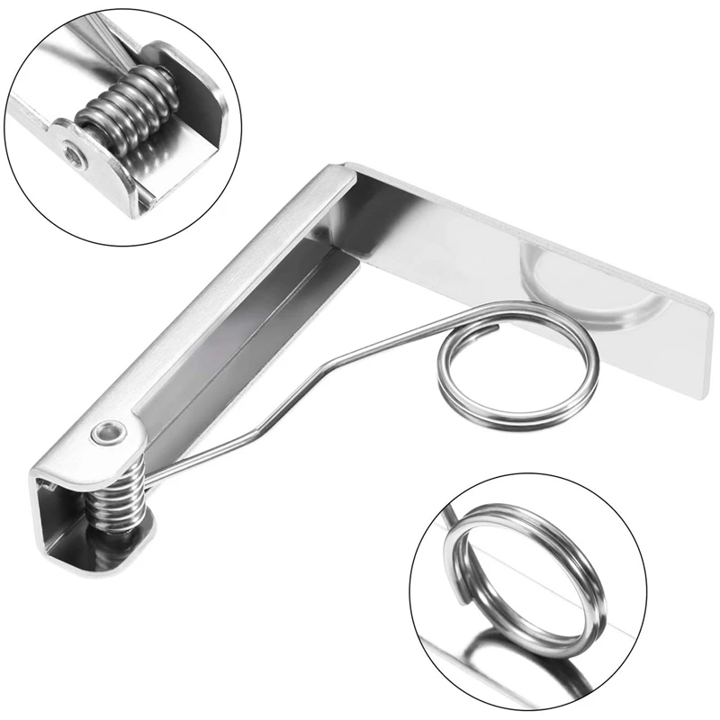 Big deal Tablecloth Clips 8 Packs Picnic Table Clips Flexible Stainless Steel Table Cloth Cover Clamps Tablecloth Holders for Pi
Big deal Tablecloth Clips 8 Packs Picnic Table Clips Flexible Stainless Steel Table Cloth Cover Clamps Tablecloth Holders for Pi