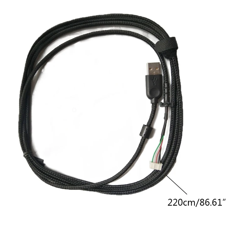 Durable Nylon USB Soft Mouse Cable Line Replacement Wire for logitech G303 Mouse
Durable Nylon USB Soft Mouse Cable Line Replacement Wire for logitech G303 Mouse