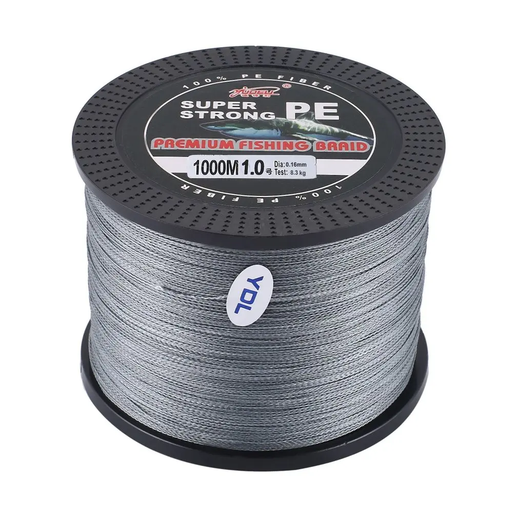 YUDELI 1.0 Line Number Super Strong 4 Strand 1000M Premium PE Braided Fishing Line Lake Multifilament Wire Woven Thread
YUDELI 1.0 Line Number Super Strong 4 Strand 1000M Premium PE Braided Fishing Line Lake Multifilament Wire Woven Thread