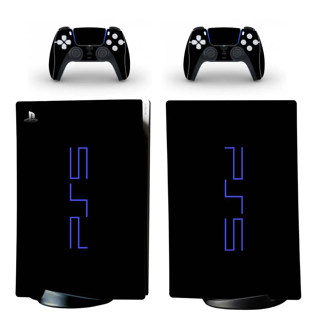 Наклейка Symbol Black PS5 Digital Edition для консоли PlayStation 5 и 2 контроллеров, Виниловая наклейка на кожу
Наклейка Symbol Black PS5 Digital Edition для консоли PlayStation 5 и 2 контроллеров, Виниловая наклейка на кожу