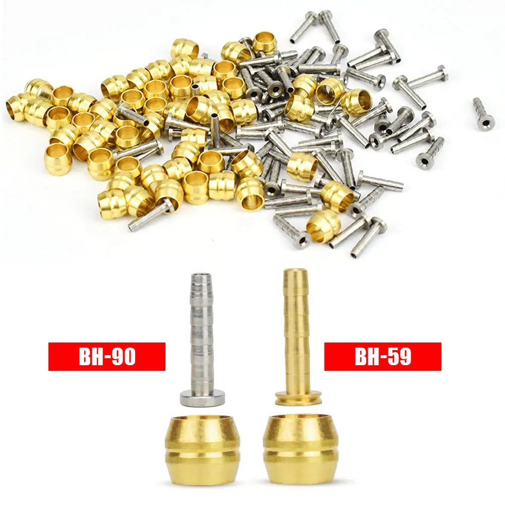 10 Pairs MTB Olive Head T Head Oil Needle Connector Insert Fit Hydraulic Disc Brake Bicycle Brake Hose Accessories
10 Pairs MTB Olive Head T Head Oil Needle Connector Insert Fit Hydraulic Disc Brake Bicycle Brake Hose Accessories