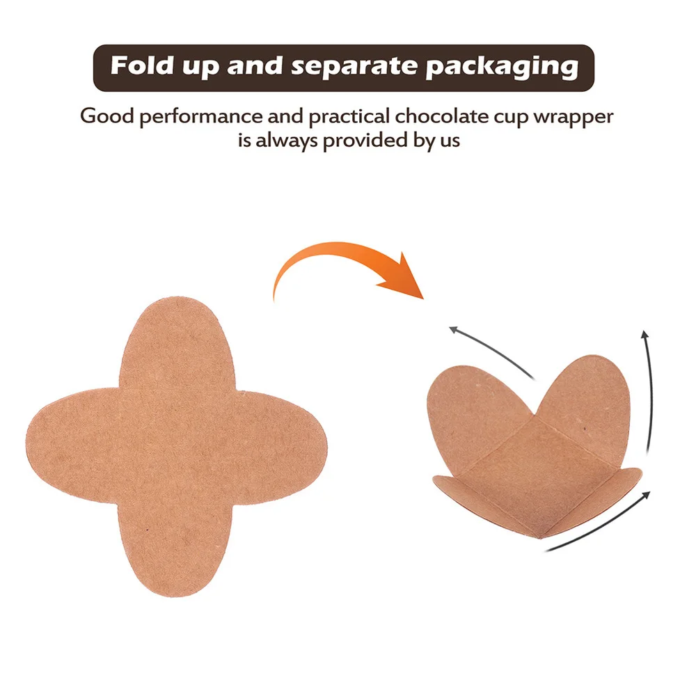 200pcs Paper Chocolates Truffle Wrapping Trays Liner Wrappers Packaging Liners
200pcs Paper Chocolates Truffle Wrapping Trays Liner Wrappers Packaging Liners