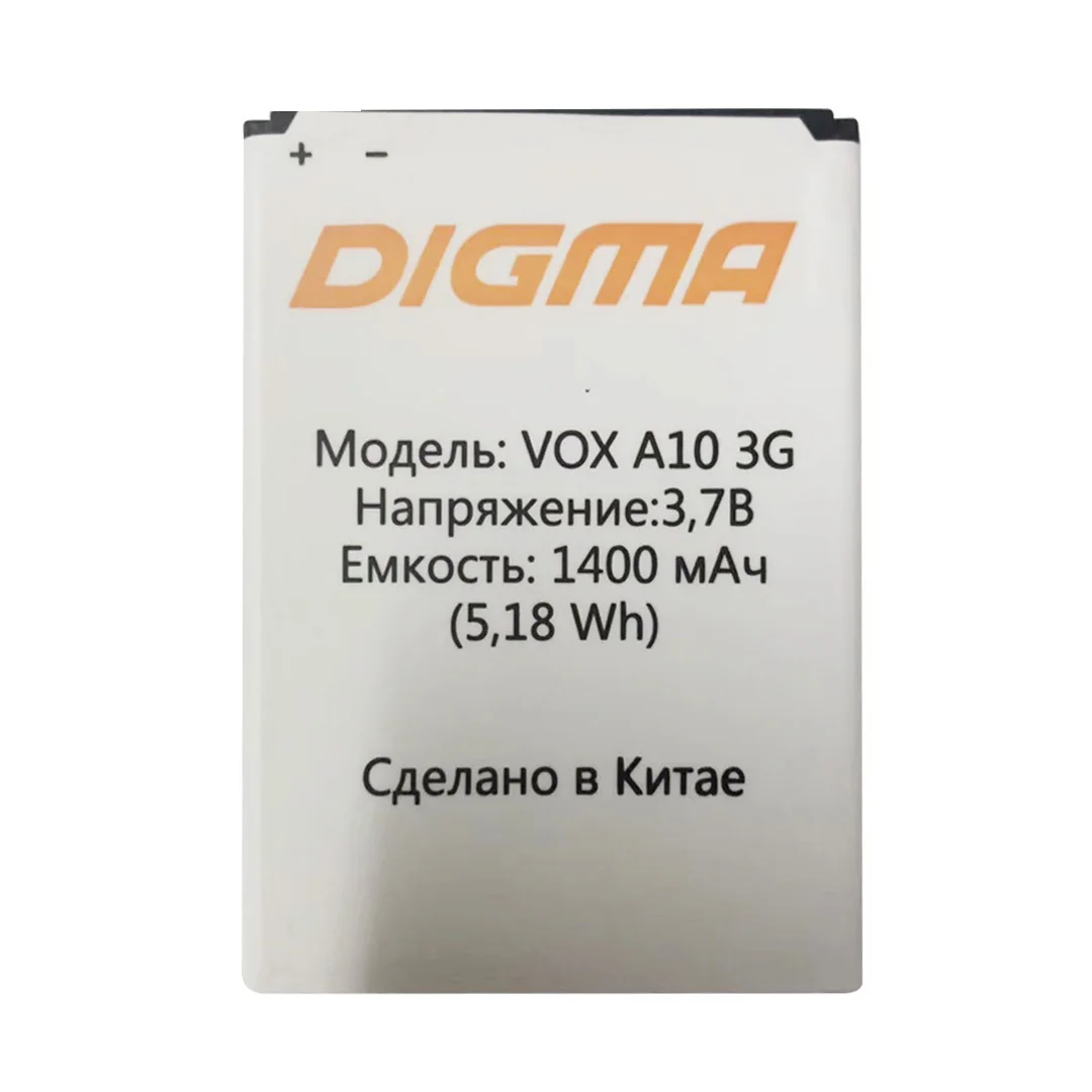 Аккумулятор для смартфона Digma VOX A10 1400 мАч литий ионный аккумулятор мобильный