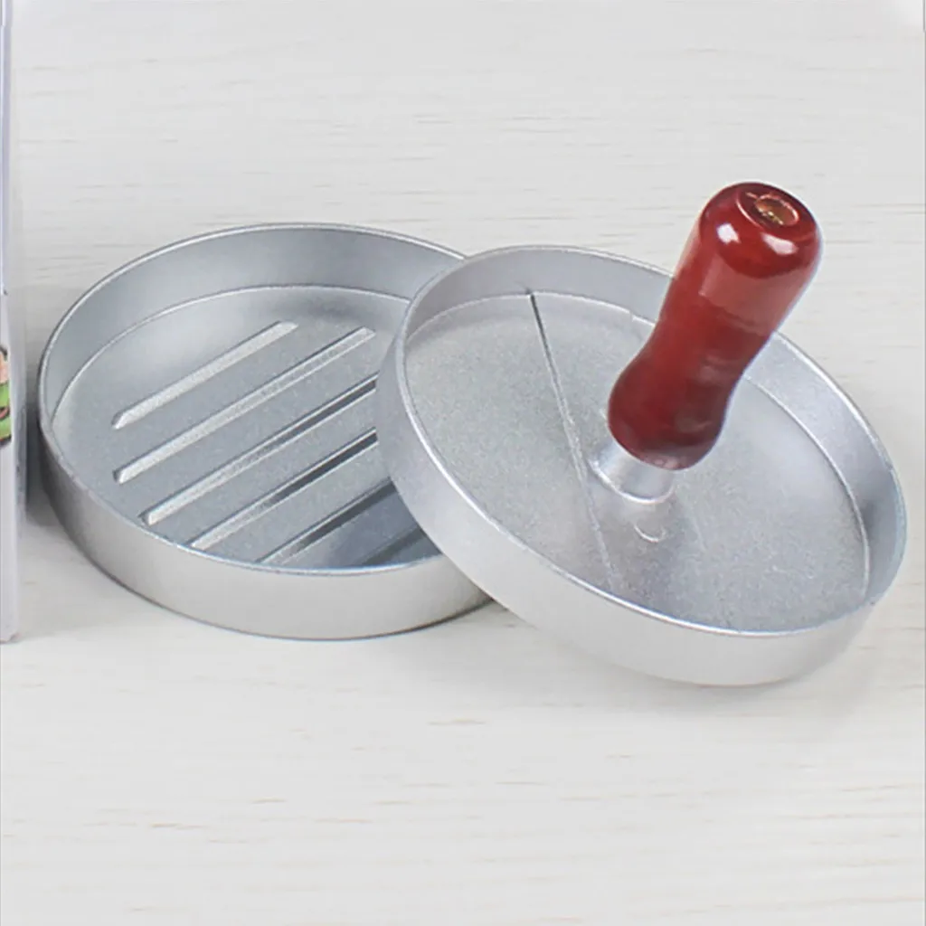 Round Shape Hamburger Press Aluminum Alloy Stuffed Burger Meat Grill Patty Burger Maker Mould Kitchen Tool
Round Shape Hamburger Press Aluminum Alloy Stuffed Burger Meat Grill Patty Burger Maker Mould Kitchen Tool