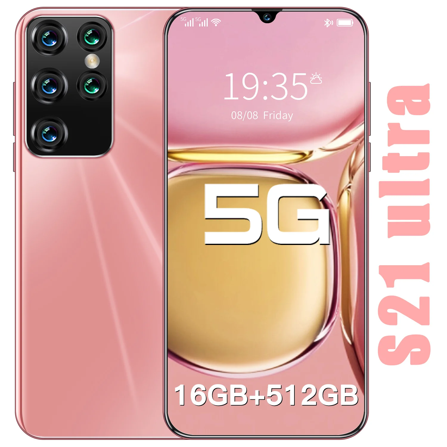 New Galxy S21 Ultra 6800mAh 12+512GB Face Fingerprint ID 5G LTE Smart Phone 24+48MP 10 Core Dual SIM+SD Mobile Phones MTK6595
New Galxy S21 Ultra 6800mAh 12+512GB Face Fingerprint ID 5G LTE Smart Phone 24+48MP 10 Core Dual SIM+SD Mobile Phones MTK6595