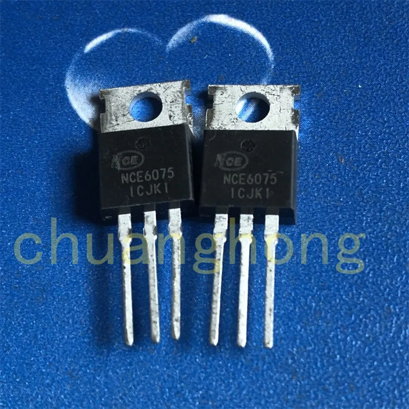 1Pcs/Lot Power NCE6075 Original New Transistor MOS Triode TO-220 
1Pcs/Lot Power NCE6075 Original New Transistor MOS Triode TO-220