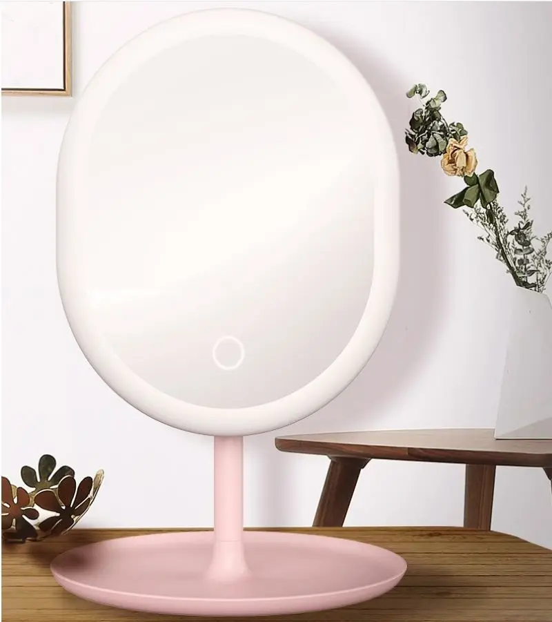 Makeup Mirror With Led Light Natural White Daylight Touch Screen Vanity Mirror Flexible Detachable Storage Usb Cosmetics Mirror
Makeup Mirror With Led Light Natural White Daylight Touch Screen Vanity Mirror Flexible Detachable Storage Usb Cosmetics Mirror