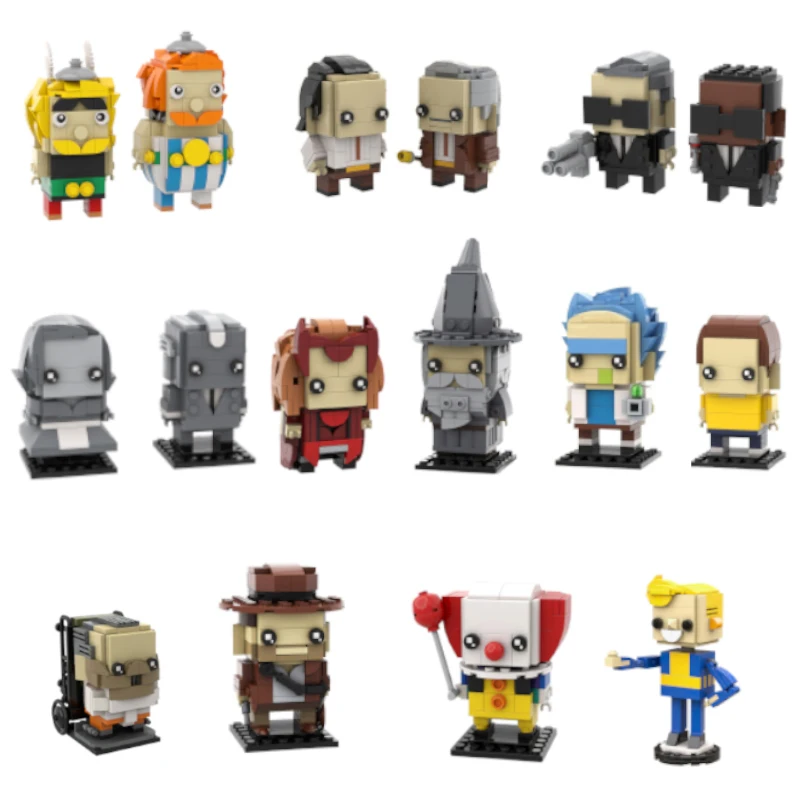 Moc Game Movie Series Brickheadz Action Figure Building Blocks Protagonist Creative Model Set Friends Toys for Children Gifts
Moc Game Movie Series Brickheadz Action Figure Building Blocks Protagonist Creative Model Set Friends Toys for Children Gifts