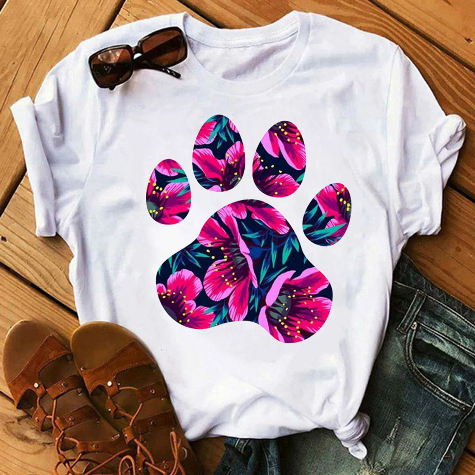 Kawaii Tops for Women Summer Printed Plus Size O-neck T-shirts Cat Print Short Sleeve Graphic Woman T-shirts Mujer Camisetas
Kawaii Tops for Women Summer Printed Plus Size O-neck T-shirts Cat Print Short Sleeve Graphic Woman T-shirts Mujer Camisetas