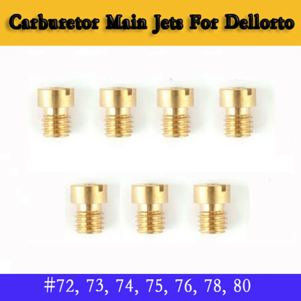 Pack Of 7PCS 5MM Carburettor Main Jet Nozzle Set Fit For Dellorto Carburetor Injector Nozzle Size 72-80 Injector Scooter Parts
Pack Of 7PCS 5MM Carburettor Main Jet Nozzle Set Fit For Dellorto Carburetor Injector Nozzle Size 72-80 Injector Scooter Parts