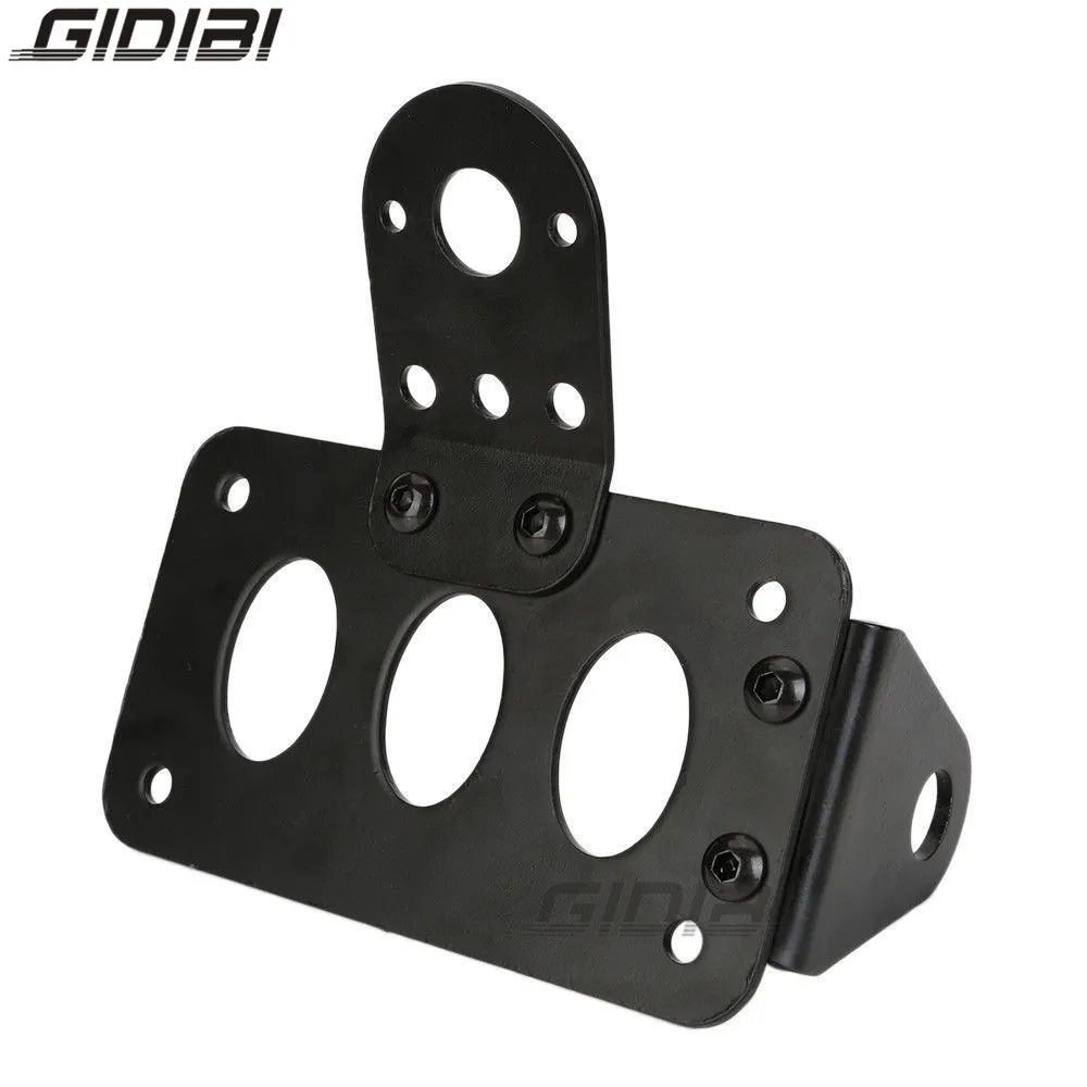 Black Side Mount Tail Light Registration Plate Holder License Plate Bracket For Sportster Bobber Chopper
Black Side Mount Tail Light Registration Plate Holder License Plate Bracket For Sportster Bobber Chopper