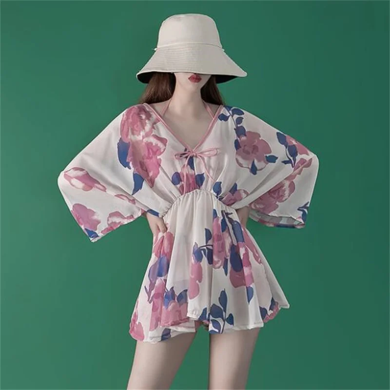 High Waist Bikini 3 Pieces Set Swimsuit Women Padded Bra Drawstring Shorts Swimwear Bathing Suit Beach Cover Up Summer Dress
High Waist Bikini 3 Pieces Set Swimsuit Women Padded Bra Drawstring Shorts Swimwear Bathing Suit Beach Cover Up Summer Dress