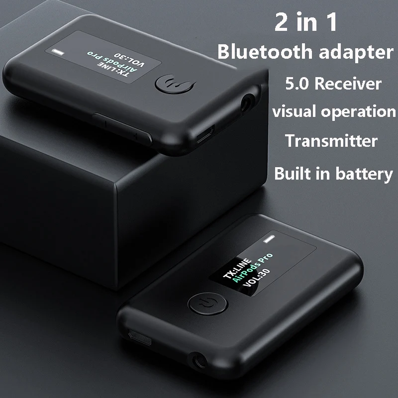 Bluetooth Receiver 5.0 Aux 3.5mm Jack Aux 2 in 1 Wireless Adapter Music for TV Car RCA Bluetooth 5.0 3.5 Audio Receiver
Bluetooth Receiver 5.0 Aux 3.5mm Jack Aux 2 in 1 Wireless Adapter Music for TV Car RCA Bluetooth 5.0 3.5 Audio Receiver