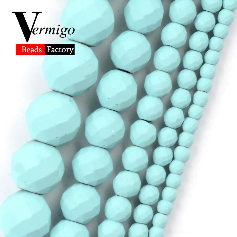 Natural Lake Blue Nanotech Rubber Faceted Hematite Minerals Beads For Jewelry Making Round Beads For Bracelet Necklace 2-8mm 15"
Natural Lake Blue Nanotech Rubber Faceted Hematite Minerals Beads For Jewelry Making Round Beads For Bracelet Necklace 2-8mm 15"