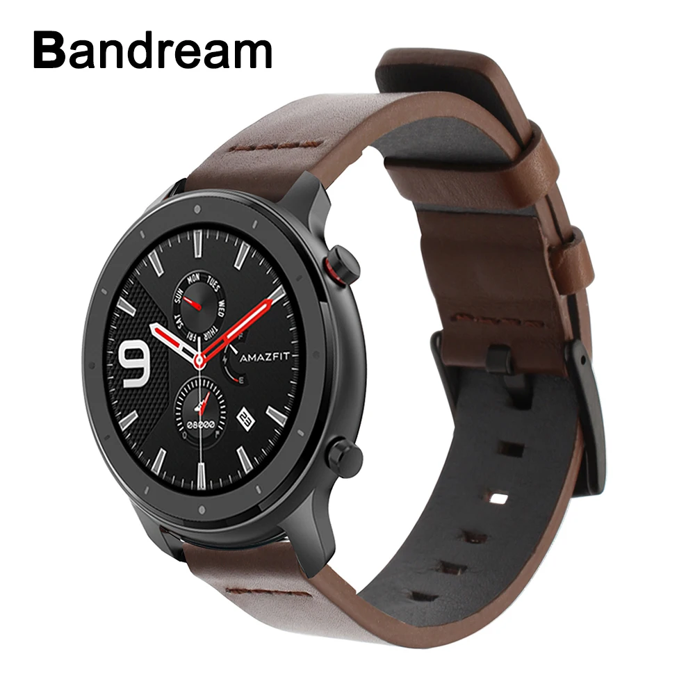 Top Layer Genuine Leather Watchband for Amazfit GTR 47mm 42mm Quick Release Watch Band Stainless Steel Buckle Strap Wristband
Top Layer Genuine Leather Watchband for Amazfit GTR 47mm 42mm Quick Release Watch Band Stainless Steel Buckle Strap Wristband