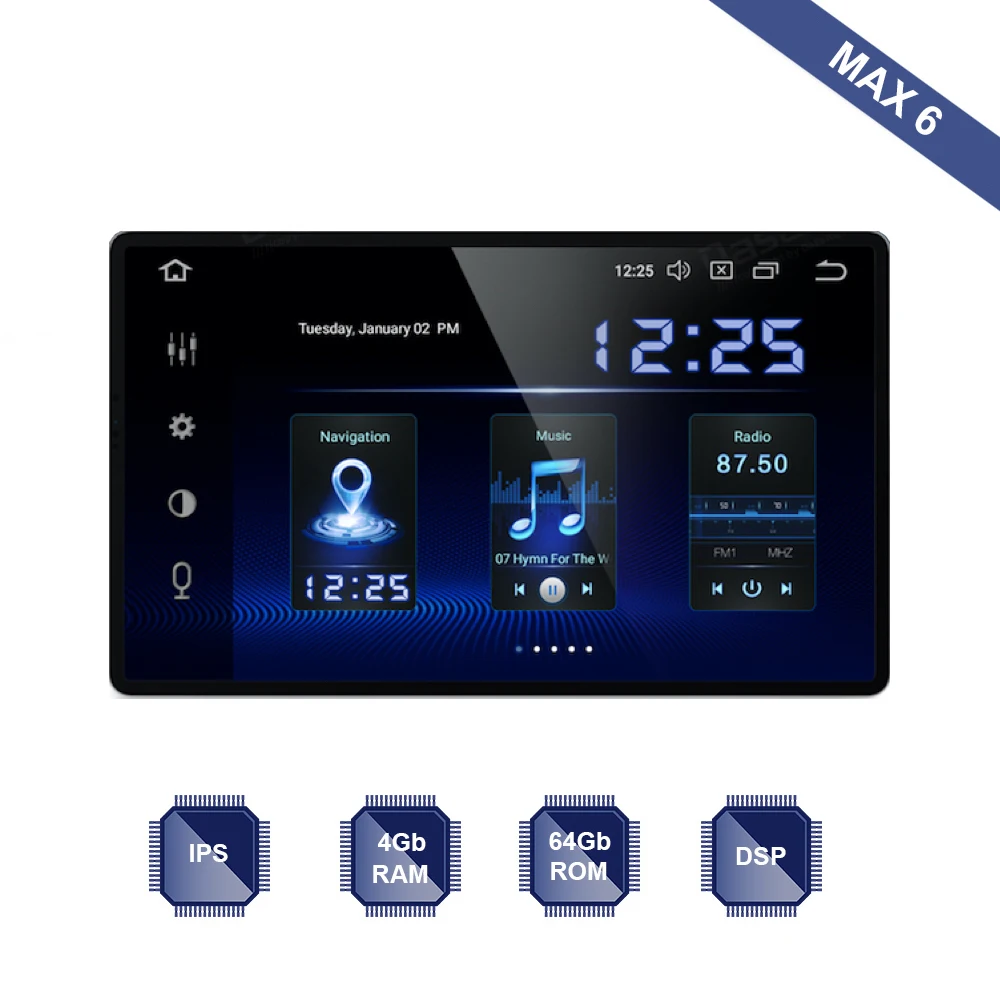 Автомобильный радиоприемник 2 Din Android 9 0 с GPS для Toyota Corolla Camry Prado RAV4 автомагнитола