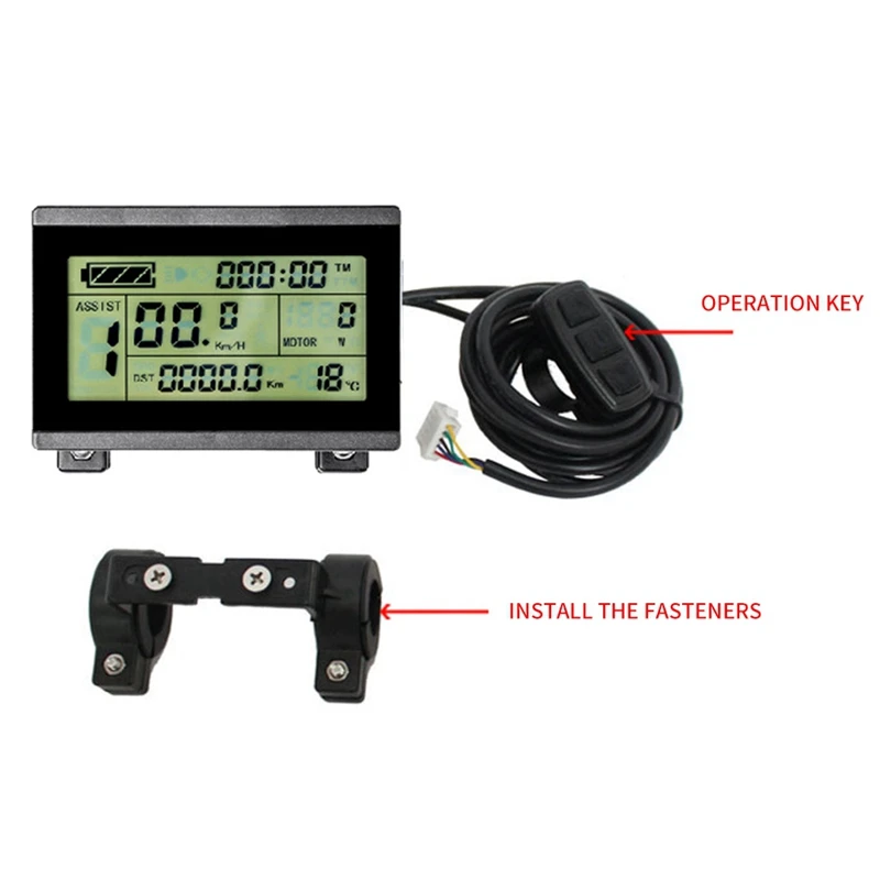 Ebike Controller 36V/48V 250W 15A Brushless Square Wave Controller with KT LCD3 Display Electric Bike Parts
Ebike Controller 36V/48V 250W 15A Brushless Square Wave Controller with KT LCD3 Display Electric Bike Parts