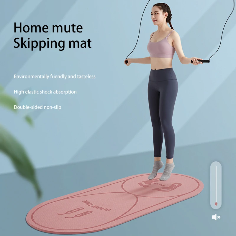 Jump Rope Mat Exercise Cushioning Mute Yoga Mat Sound Insulation and Shock Absorption High Density Board Anti-Noice Yoga Mat
Jump Rope Mat Exercise Cushioning Mute Yoga Mat Sound Insulation and Shock Absorption High Density Board Anti-Noice Yoga Mat