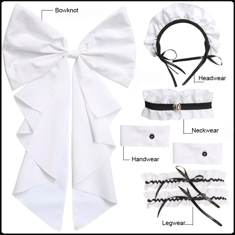 Anime Black White Chocolate Maid Costumes French Bowknot Maid Skirt Girls Woman Amine Cosplay Costume Waitress Party Costumes
Anime Black White Chocolate Maid Costumes French Bowknot Maid Skirt Girls Woman Amine Cosplay Costume Waitress Party Costumes