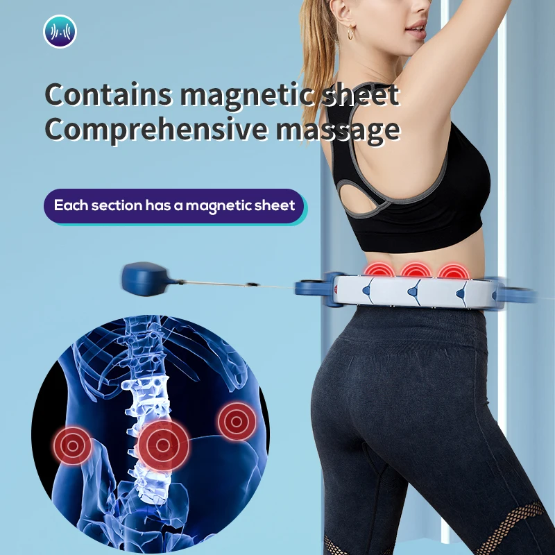 Sports Smart Hoola Hoop Fitness Gym Equipment Detachable Intelligent Adjustable Weight Loss Abdominal trainer Exercise At Home
Sports Smart Hoola Hoop Fitness Gym Equipment Detachable Intelligent Adjustable Weight Loss Abdominal trainer Exercise At Home