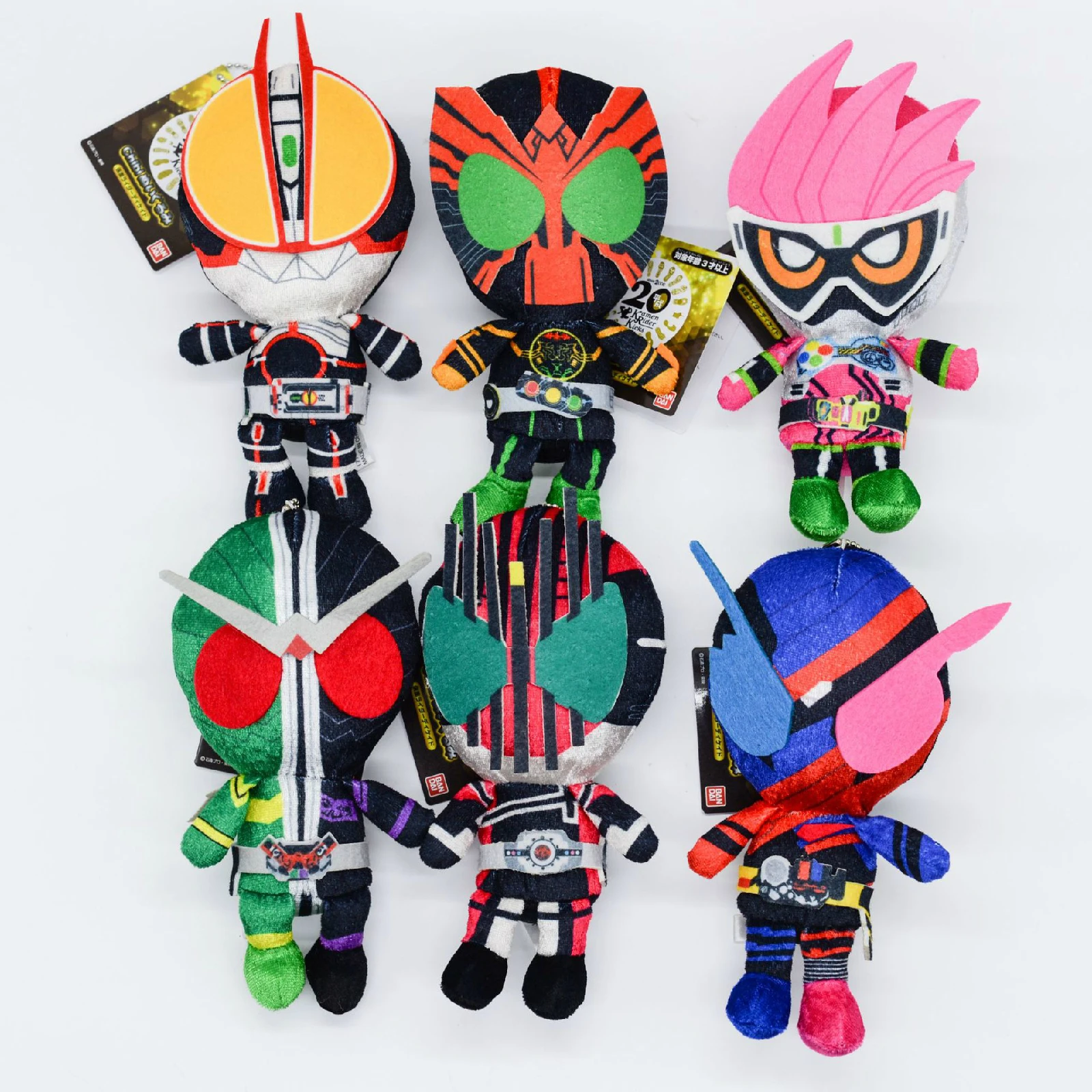 Japan Heisei Kamen Rider Plush Doll Short Plush Toys Hobbies Soft Stuffed Animals Stuffed Plush for Children Christmas Gift
Japan Heisei Kamen Rider Plush Doll Short Plush Toys Hobbies Soft Stuffed Animals Stuffed Plush for Children Christmas Gift