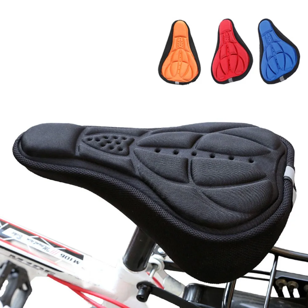 Bike Seat Cover Breathable Cushion Cover Bicycle Silicone 3D Gel Saddle Pad Padded Thickened Soft Cushion Comfort Cycling Parts
Bike Seat Cover Breathable Cushion Cover Bicycle Silicone 3D Gel Saddle Pad Padded Thickened Soft Cushion Comfort Cycling Parts