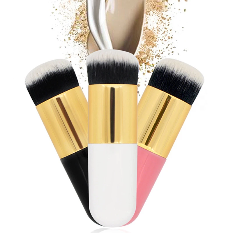 1Pc Professional Foundation Powder Brush 5 Colors Makeup Brush Flat Cream Makeup Brushes Cosmetic Make-up Tools For Beauty
1Pc Professional Foundation Powder Brush 5 Colors Makeup Brush Flat Cream Makeup Brushes Cosmetic Make-up Tools For Beauty
