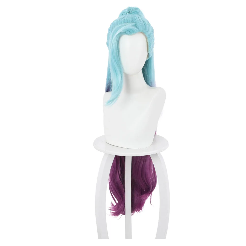 Game LOL KDA Cosplay Seraphine Pink Purple Gradient Wavy Long Heat Resistant Synthetic Hair Halloween Party + Free Wigs Cap
Game LOL KDA Cosplay Seraphine Pink Purple Gradient Wavy Long Heat Resistant Synthetic Hair Halloween Party + Free Wigs Cap