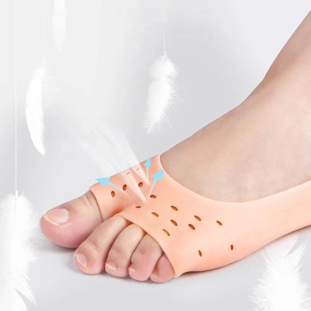2pcs Soft Silicone Moisturizing Gel Socks For Foot Care Protector Relieve Dry Cracked Peeling Heels Shoes Insole Pedicure
2pcs Soft Silicone Moisturizing Gel Socks For Foot Care Protector Relieve Dry Cracked Peeling Heels Shoes Insole Pedicure