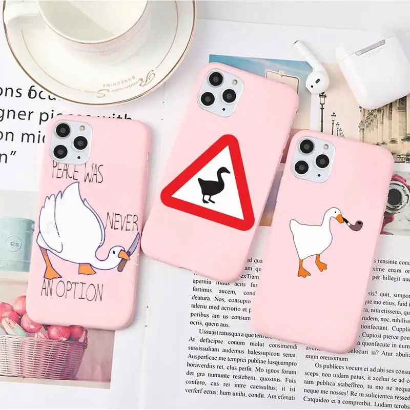untitled goose game Phone Case For iPhone 12 Mini 11 Pro XS Max X XR 7 8 Plus
untitled goose game Phone Case For iPhone 12 Mini 11 Pro XS Max X XR 7 8 Plus