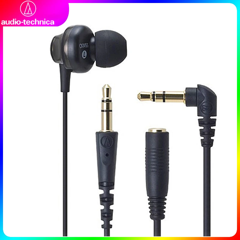 Audio Technica ATH-CKM55 3.5mm Wired HIFI Earphone In-ear Sports Stereo Hi-Res Headset HD Sound Earphone for Mobile Music Game
Audio Technica ATH-CKM55 3.5mm Wired HIFI Earphone In-ear Sports Stereo Hi-Res Headset HD Sound Earphone for Mobile Music Game