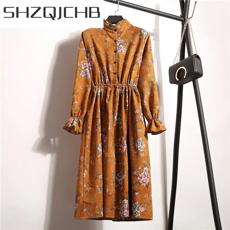 SHZQ 2021 New Fashion Vintage Dresses for Women Long Dress Small Floral Elegant Clothing Spring Autumn Bottom Clothes LWL129
SHZQ 2021 New Fashion Vintage Dresses for Women Long Dress Small Floral Elegant Clothing Spring Autumn Bottom Clothes LWL129
