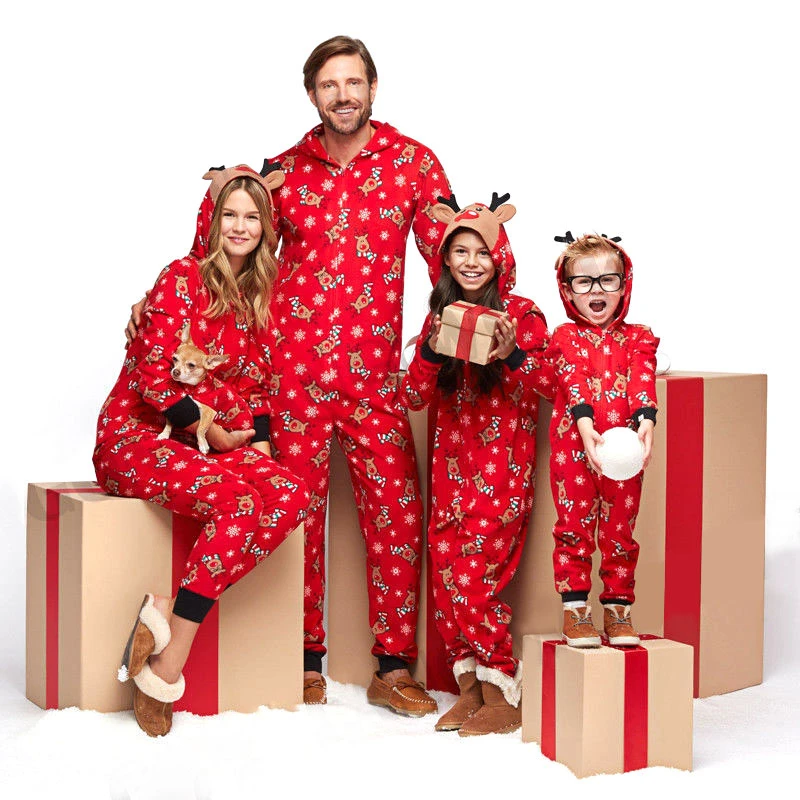 Family Christmas Matching Pajamas Father Mother And Daughter Fashion Cartoon Sleeping Jumpsuit Women Autumn Clothes Kids Overall
Family Christmas Matching Pajamas Father Mother And Daughter Fashion Cartoon Sleeping Jumpsuit Women Autumn Clothes Kids Overall